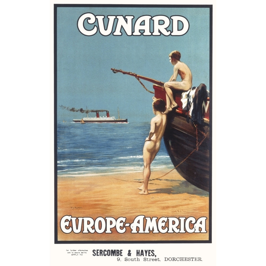 Cunard Line Poster Poster Print By Mary Evans Picture Libraryonslow Auctions Limited Image 1