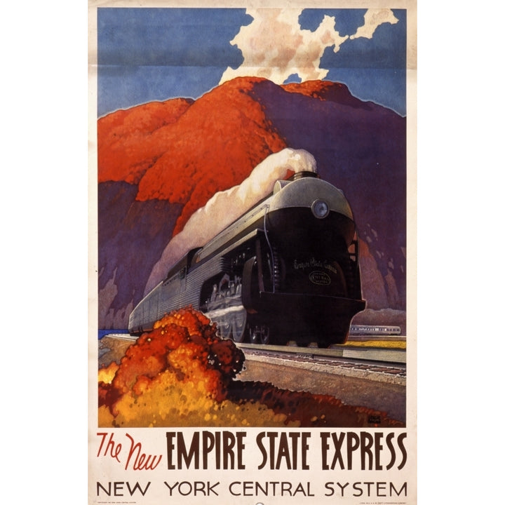 Empire State Express Train Poster Print By Mary Evans Picture Libraryonslow Auctions Limited Image 2