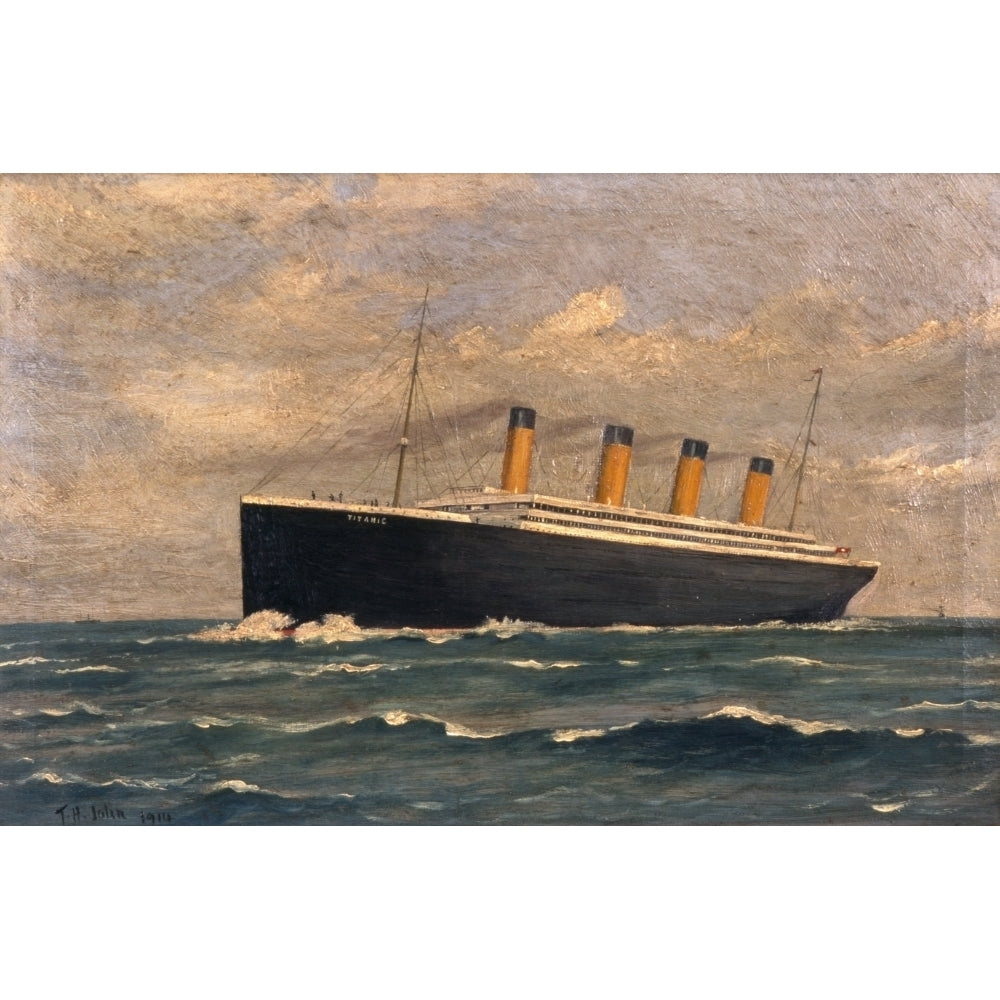 Titanic Painting Poster Print By Mary Evans Picture Libraryonslow Auctions Limited Image 1