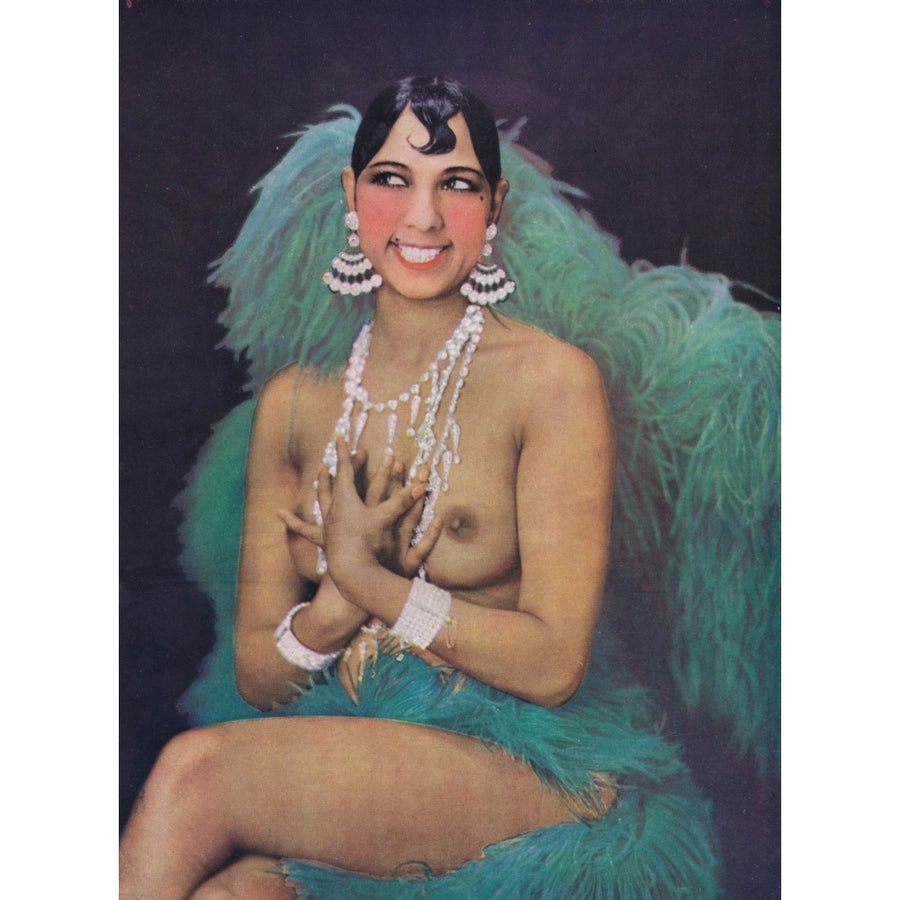 Josephine Baker In La Folie Du Jour At The Folies Bergere P Print By Mary Evans Jazz Age Club Collection Image 1