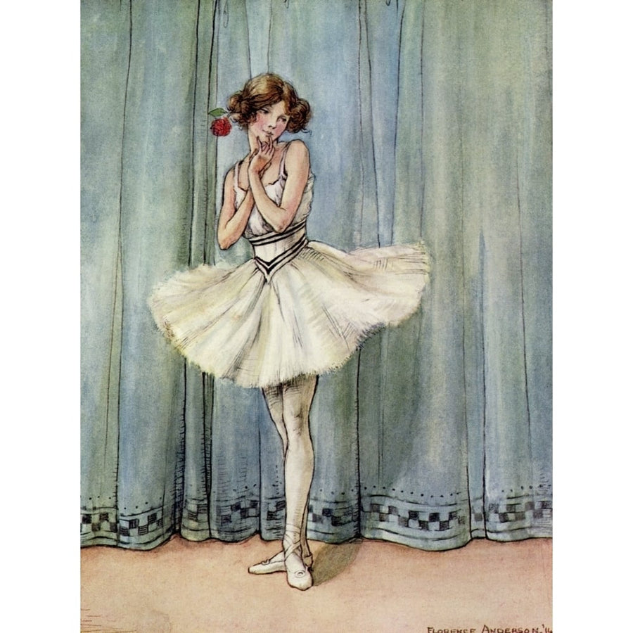 Ballerina By Florence Mary Anderson Poster Print By Mary Evans Picture Librarypeter and Dawn Cope Collection Image 1