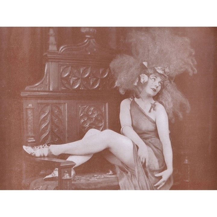 Mlle Spinelly From The Vaudeville Paris Poster Print By Mary Evans Jazz Age Club Collection Image 1