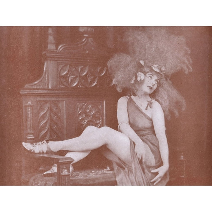 Mlle Spinelly From The Vaudeville Paris Poster Print By Mary Evans Jazz Age Club Collection Image 1