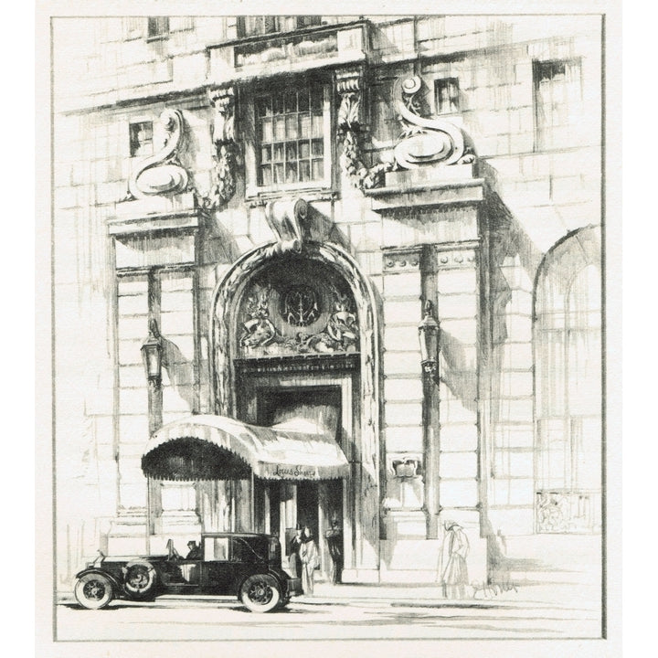 Sherry-Netherland Hotel York City Usa Poster Print By Mary Evans Jazz Age Club Collection Image 2