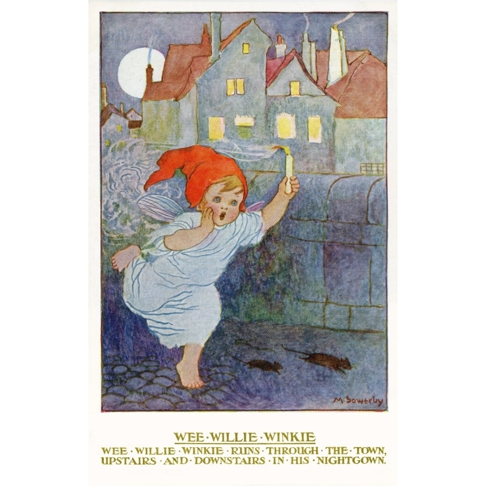 Wee Willie Winkie Poster Print By Mary Evans Picture Librarypeter and Dawn Cope Collection Image 1