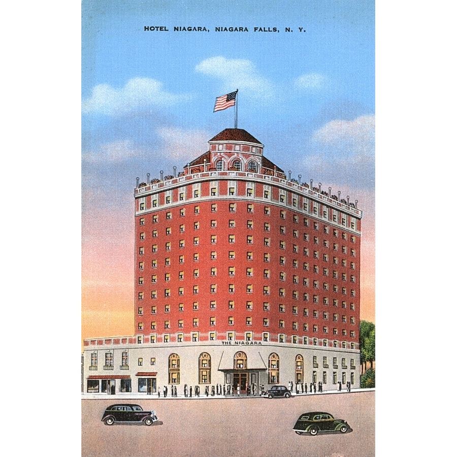 Hotel Niagara Niagara Falls York State Usa Poster Print By Mary Evans Pharcide Image 1