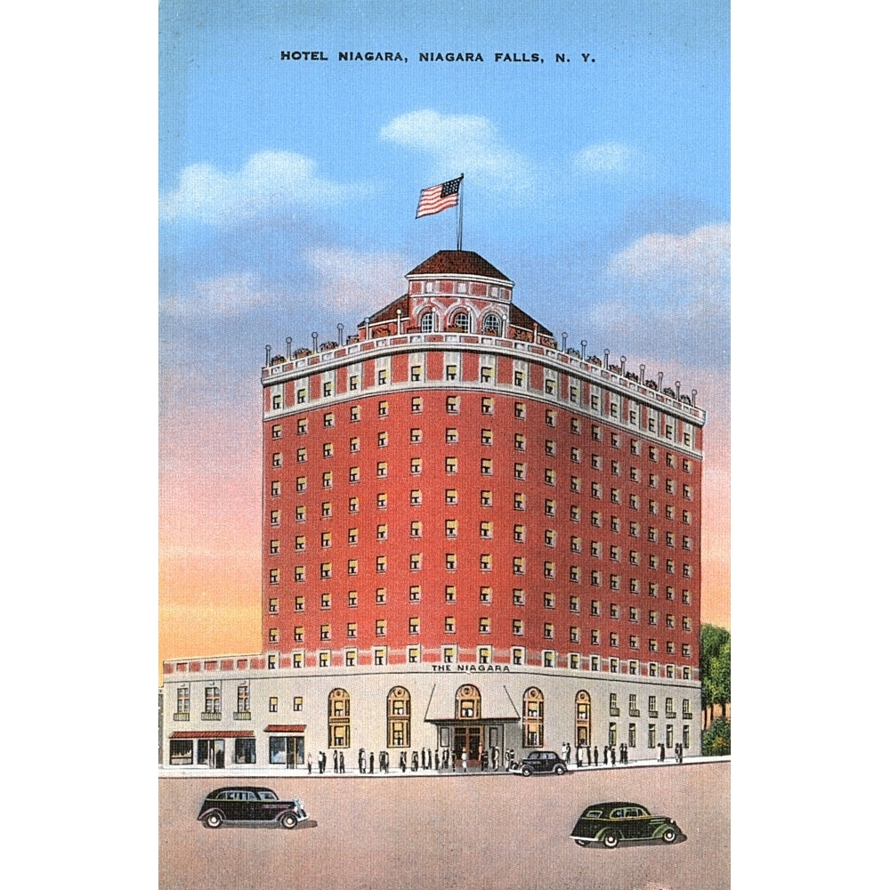 Hotel Niagara Niagara Falls York State Usa Poster Print By Mary Evans Pharcide Image 2