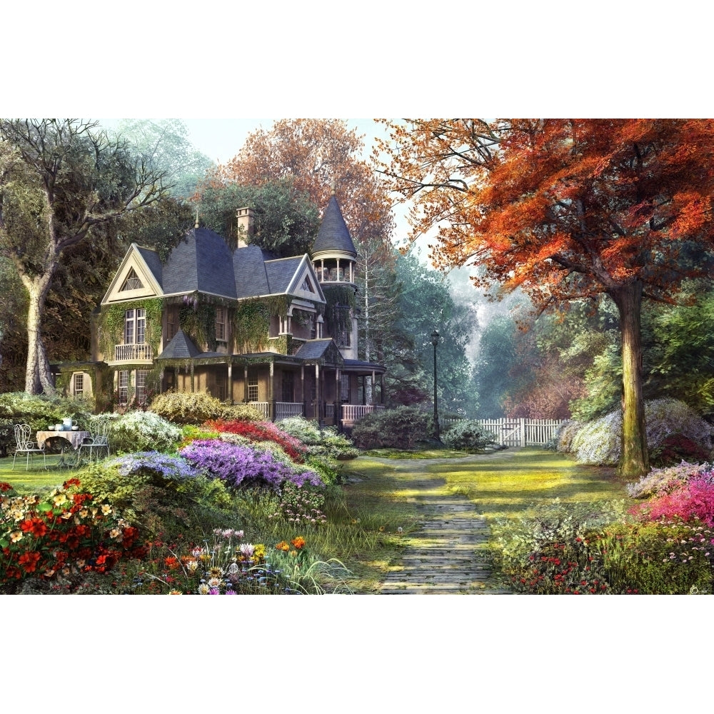 Victorian Garden Poster Print by Dominic Davidson Image 2