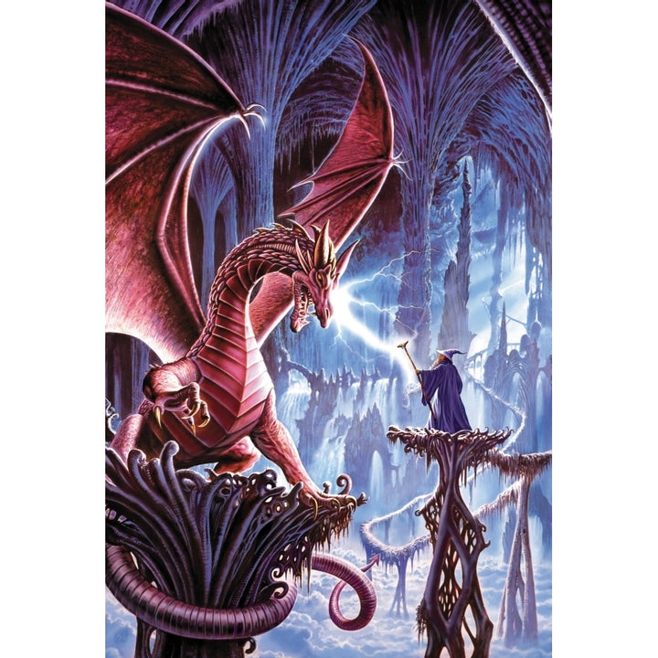 The Dragons Lair Poster Print by Steve Crisp Image 1