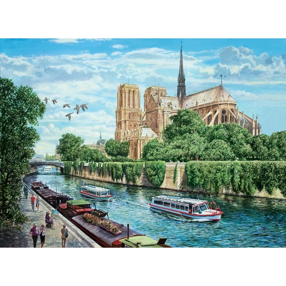 Notre Dame Cathedral Poster Print by Steve Crisp Image 2