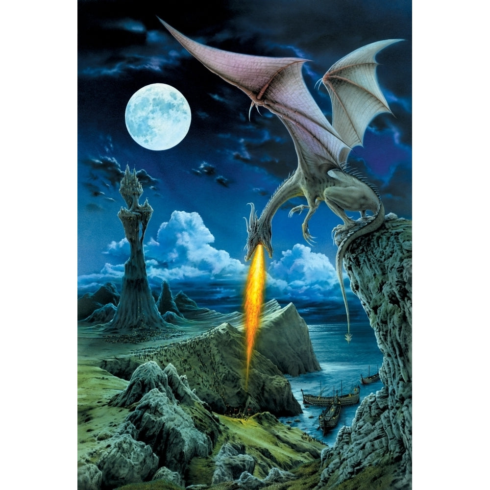 Dragon Spit Poster Print by Robin Koni Image 2