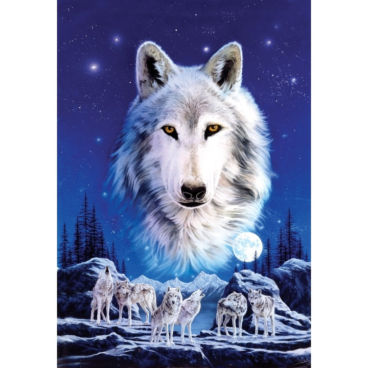 Night of the Wolves Variant 1 Poster Print by Robin Koni Image 1