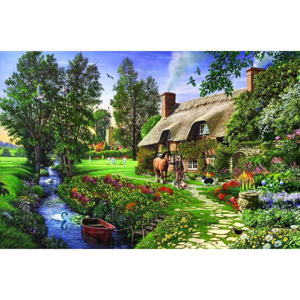 Cricketers Cottage Poster Print by Steve Crisp Image 2