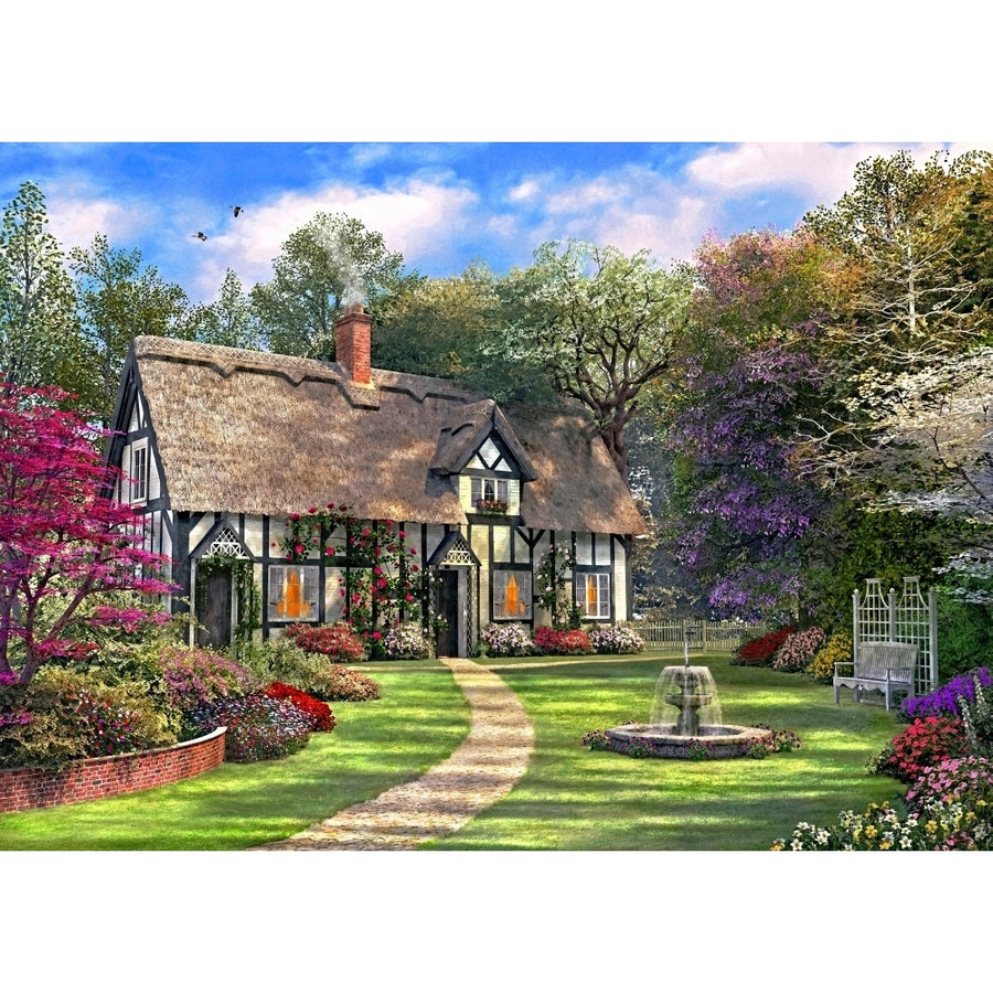 The Hideaway Cottage Poster Print by Dominic Davidson Image 1