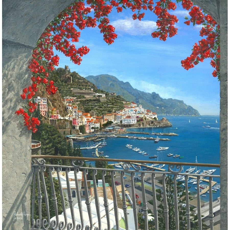 Amalfi Vista Poster Print by Richard Harpum Image 1