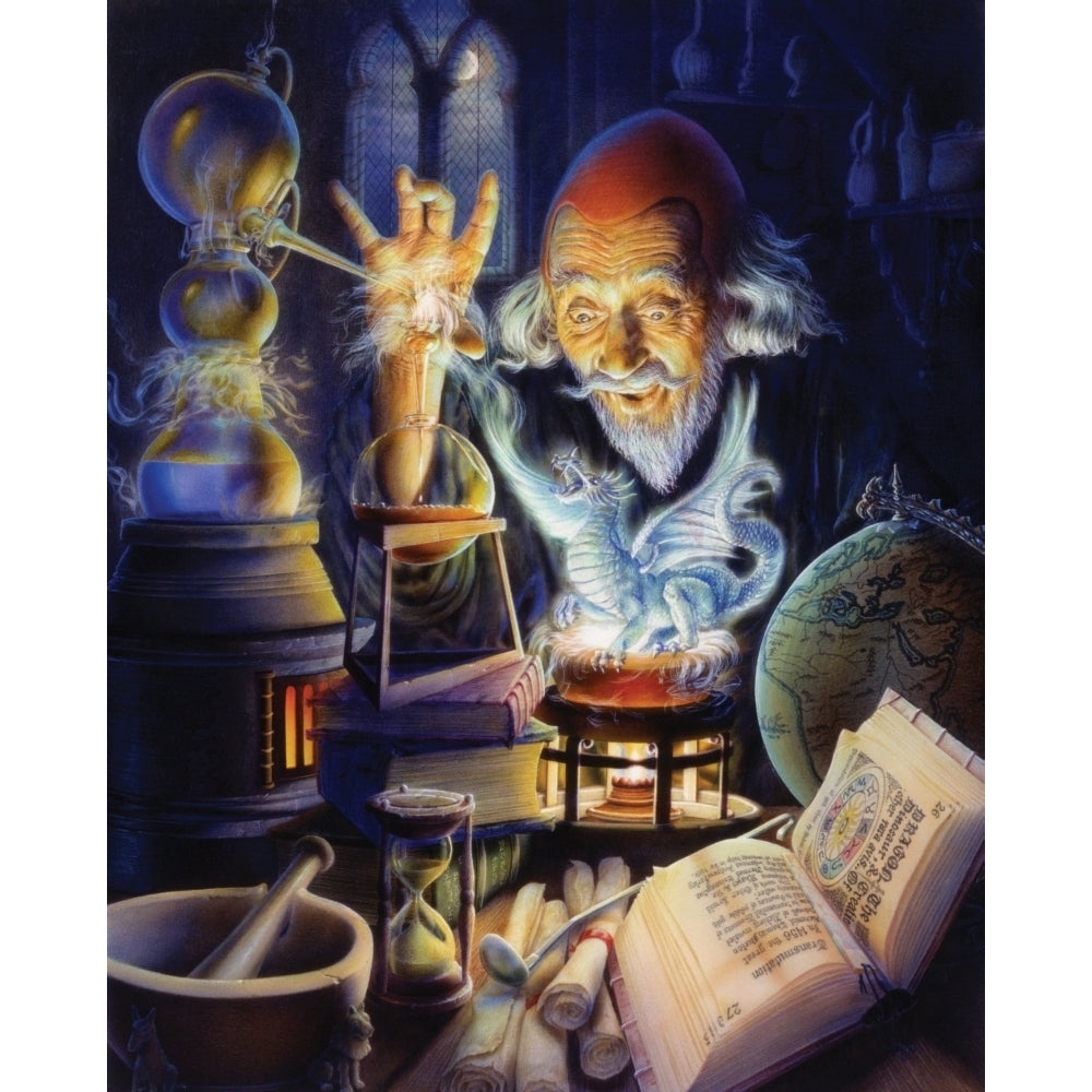 The alchemist Poster Print by Andrew Farley Image 2