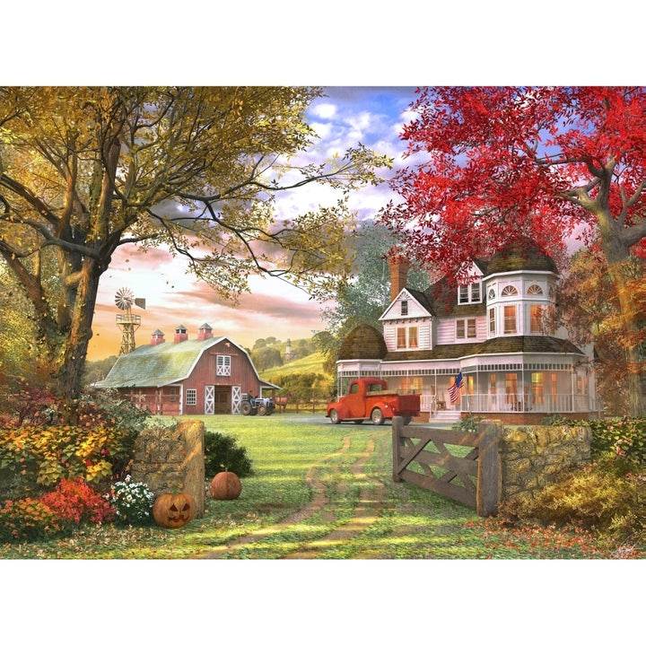 Old Pumpkin Farm Poster Print by Dominic Davidson Image 2