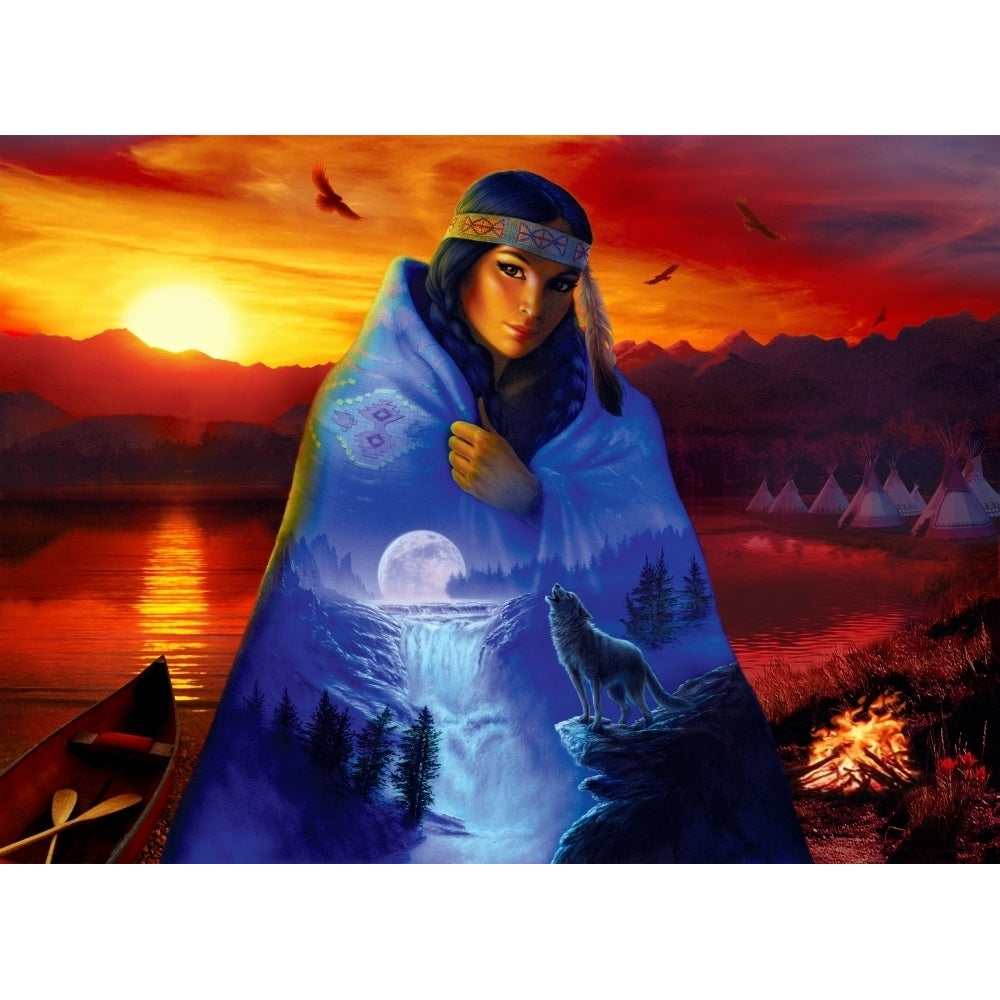 Cloak of vision Poster Print by Andrew Farley Image 1