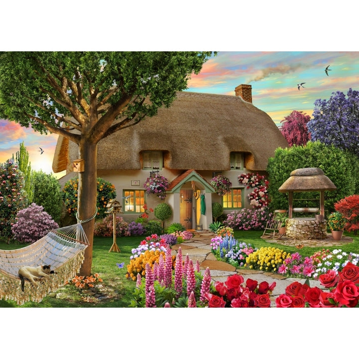 Thatched Cottage Poster Print by Adrian Chesterman Image 2