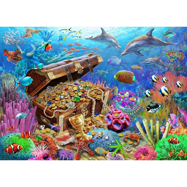 Undersea Treasure Poster Print by Adrian Chesterman Image 1