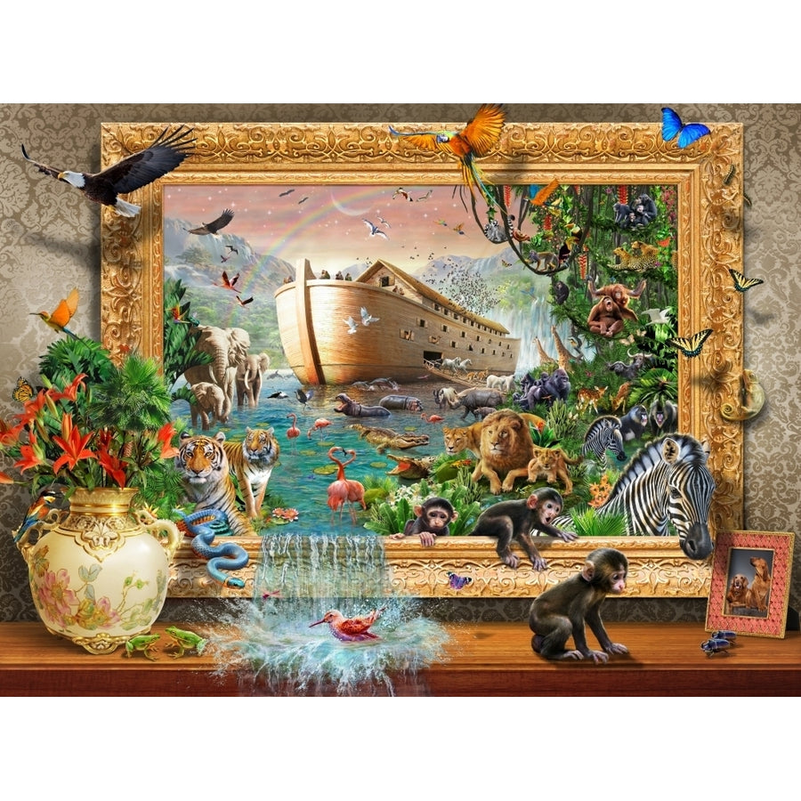 Noahs Ark Framed Poster Print by Adrian Chesterman Image 1