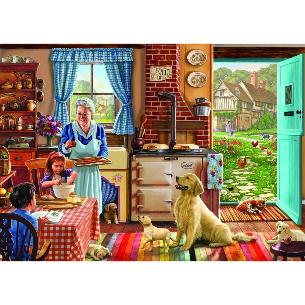 Cottage Interior Poster Print by Steve Crisp Image 2