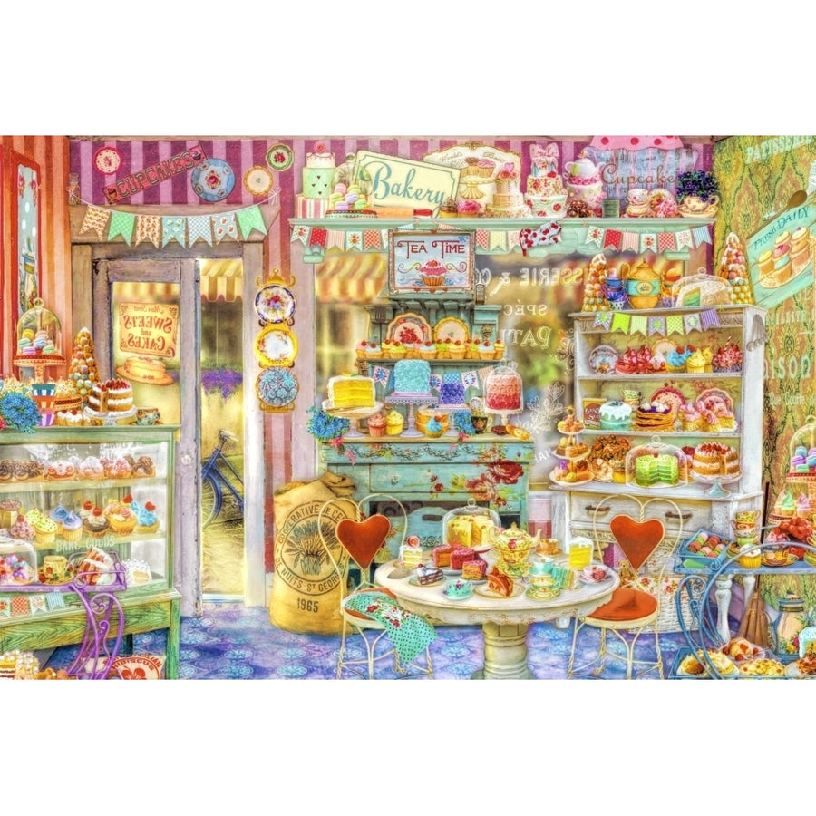 Hidden Object Cake Shop Poster Print by Aimee Stewart Image 1