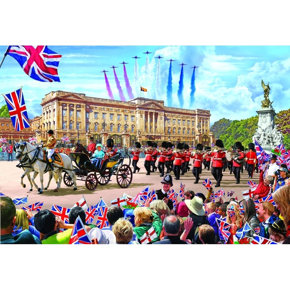 Buckingham Palace Parade Poster Print by Steve Crisp Image 2