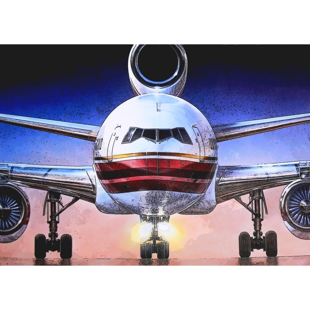 Airbus Poster Print by Adrian Chesterman Image 2