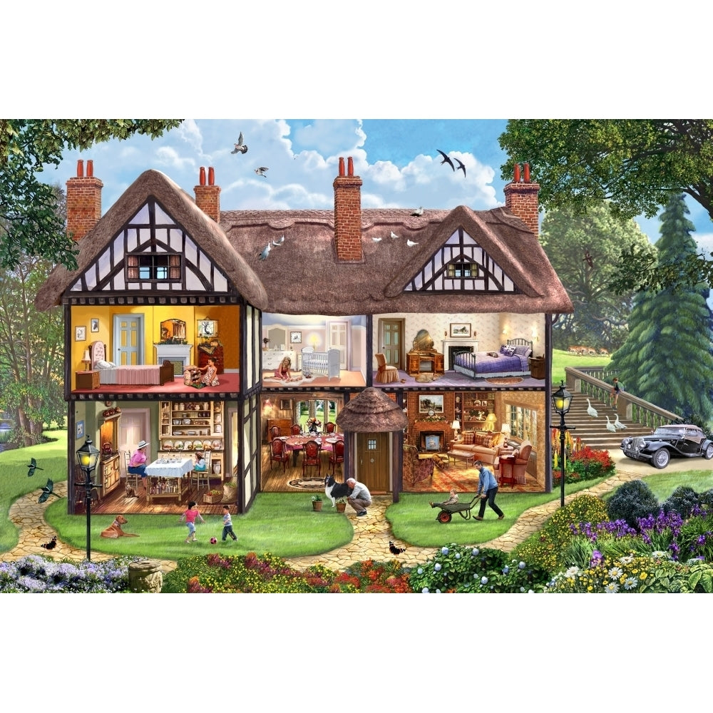 Summer House Poster Print by Steve Crisp Image 1