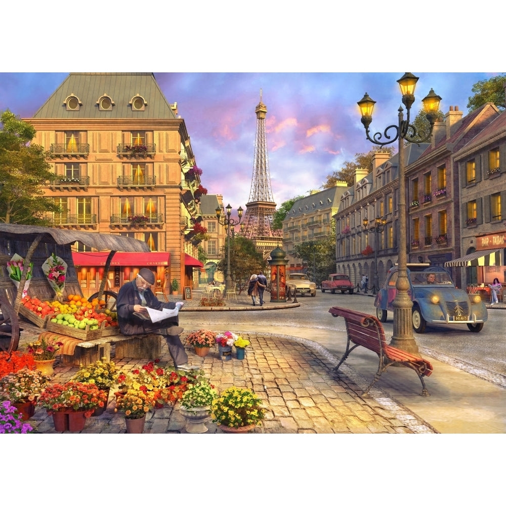 Paris Life Poster Print by Dominic Davidson Image 2