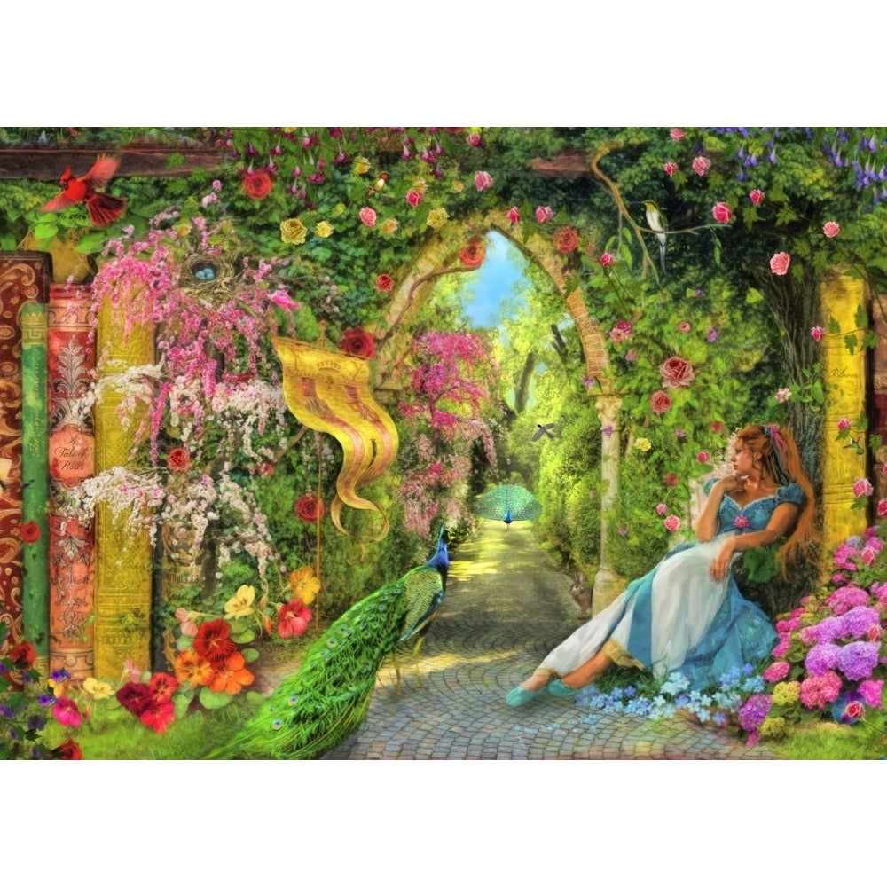 Summer Rose Garden Poster Print by Aimee Stewart Image 1