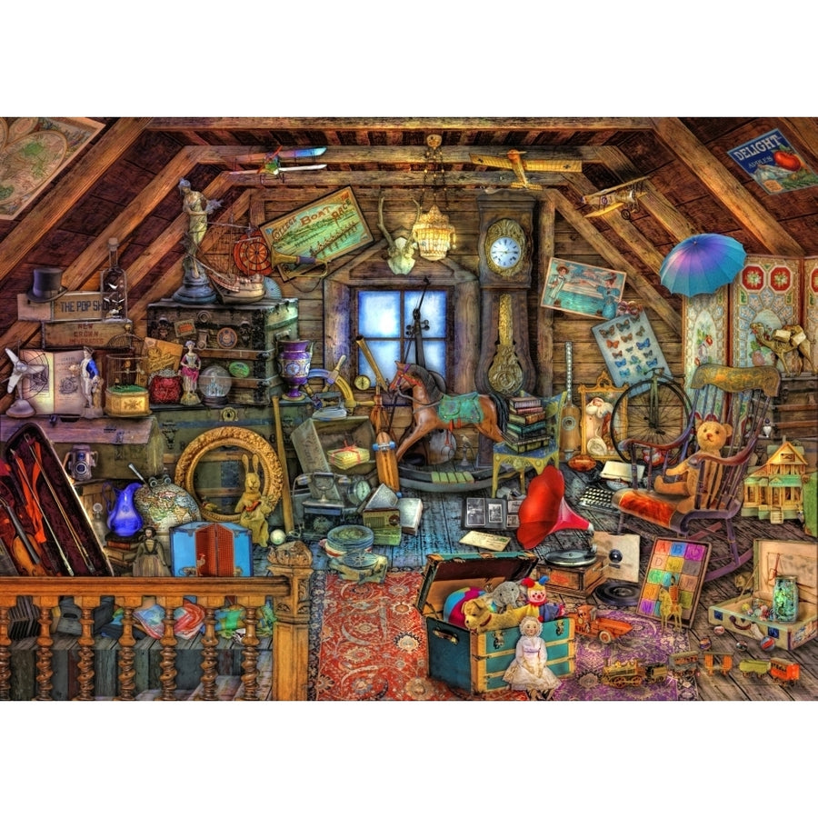 Hidden Object Attic Poster Print by Aimee Stewart Image 1