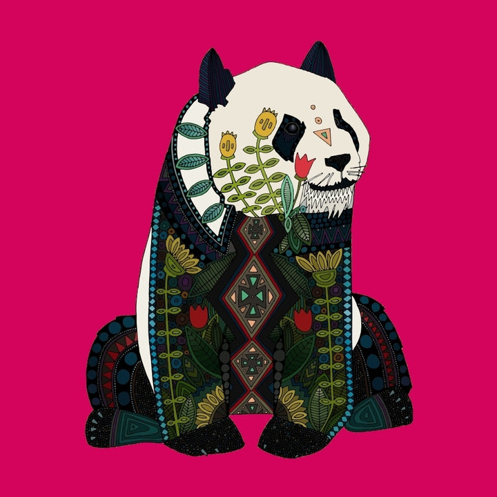 Sitting Panda Poster Print by Sharon Turner Image 1