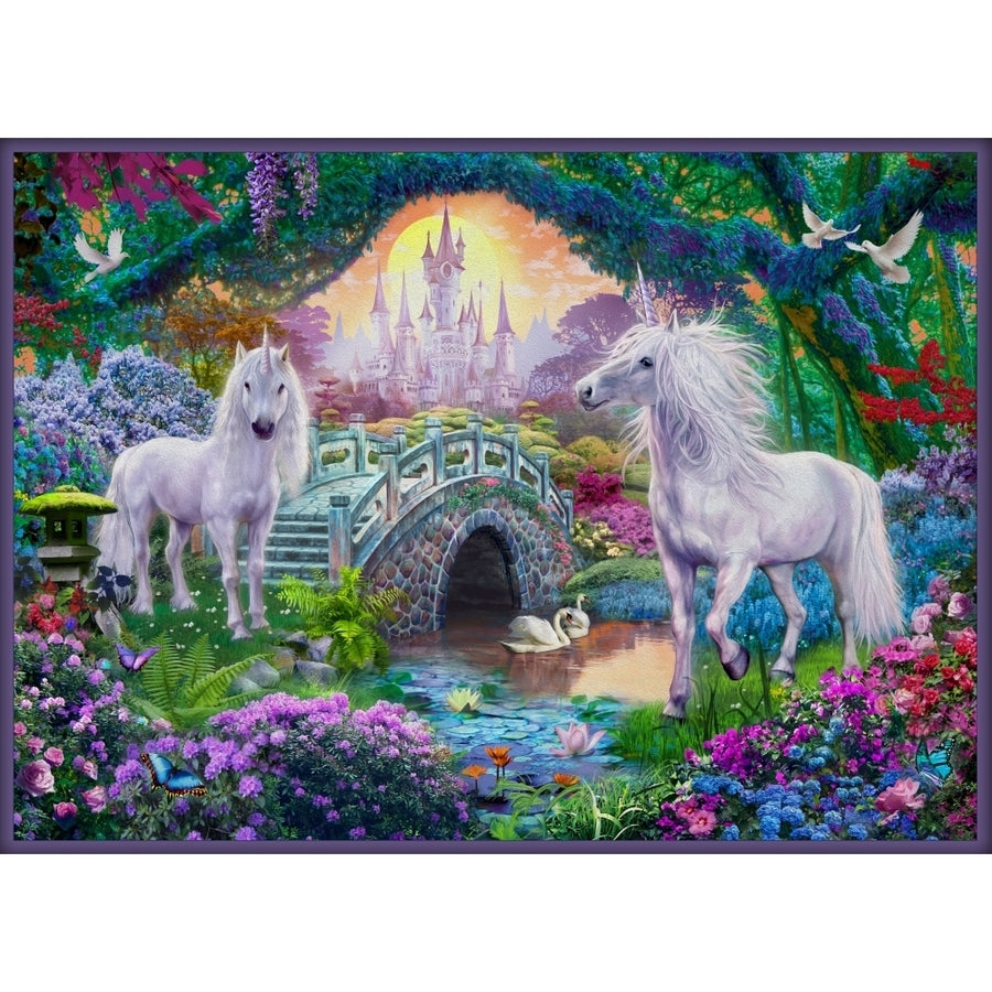 Magical Unicorn Kingdom.jpg Poster Print by Jan Patrick Image 1