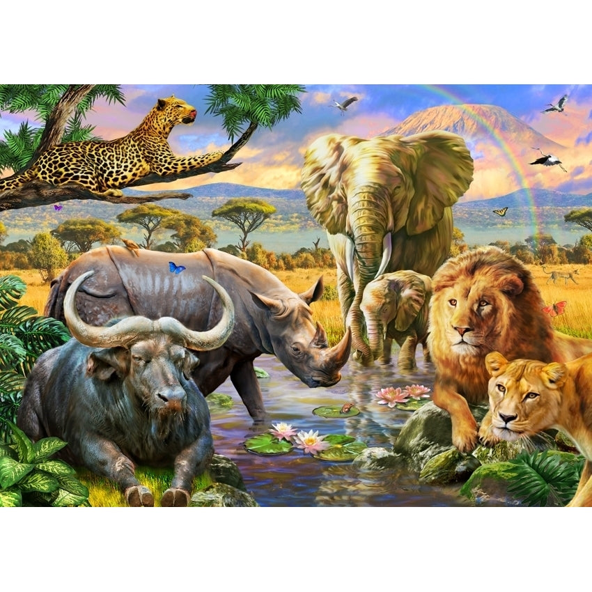 Big Five Poster Print by Adrian Chesterman Image 1