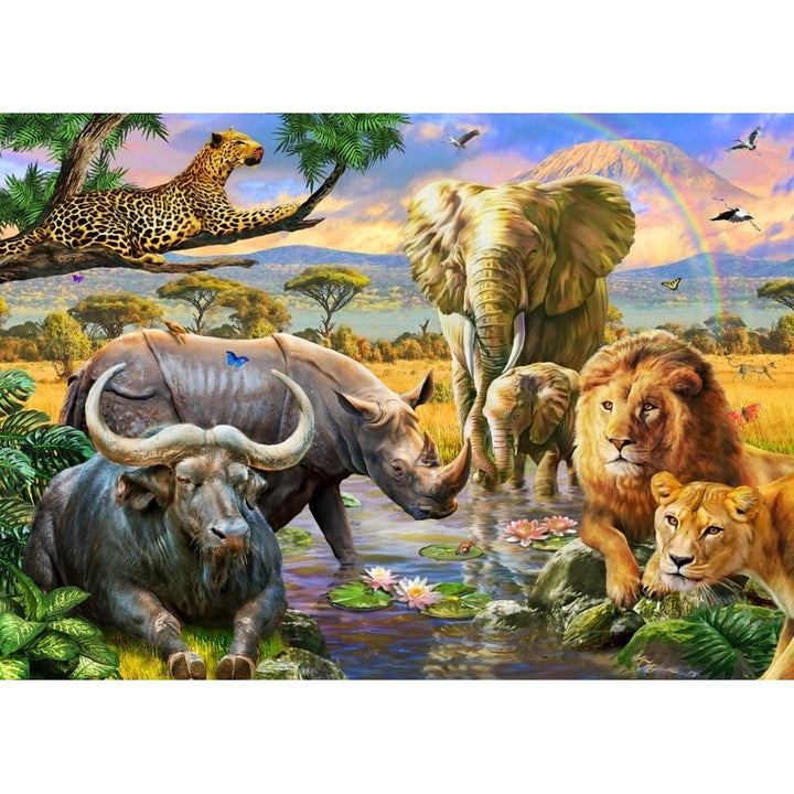 Big Five Poster Print by Adrian Chesterman Image 2