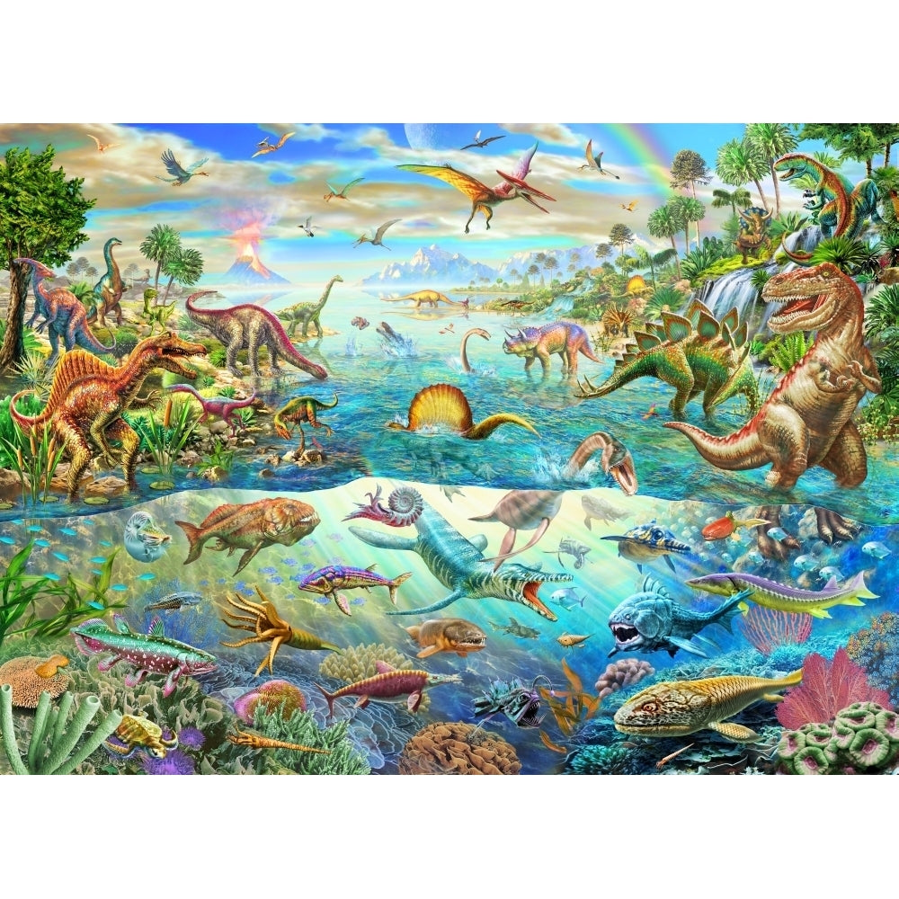 Prehistoric Paradise Poster Print by Adrian Chesterman Image 2