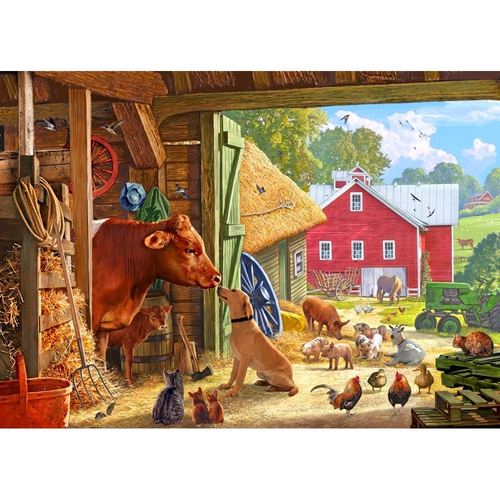 FARM SCENE ENGLISH Poster Print by Steve Crisp Image 2