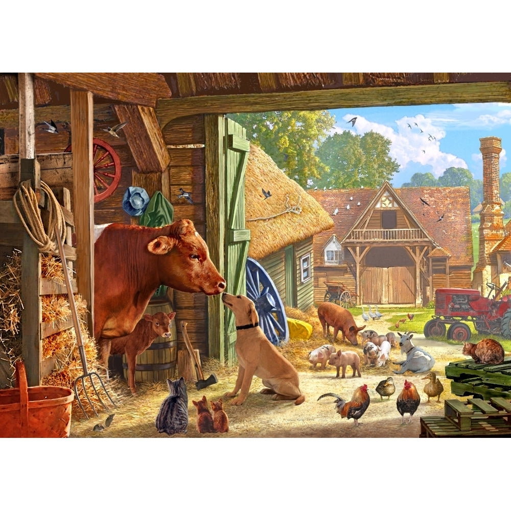 FARM SCENE ENGLISH 2 Poster Print by Steve Crisp Image 2