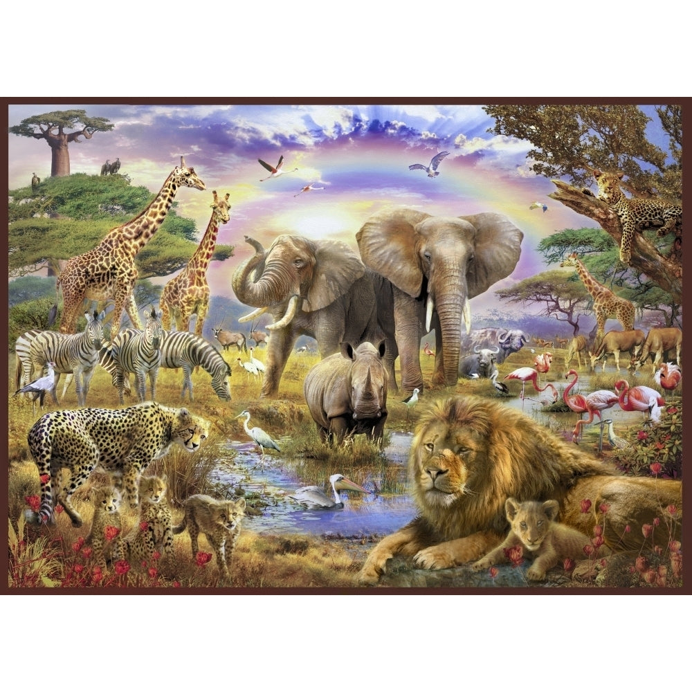 Rainbow Waterhole Poster Print by Jan Patrick Image 1