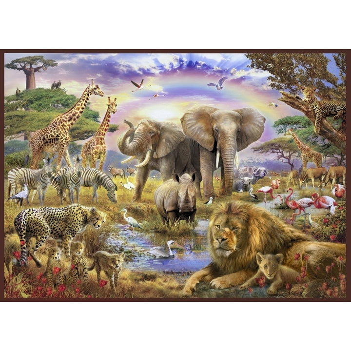 Rainbow Waterhole Poster Print by Jan Patrick Image 1