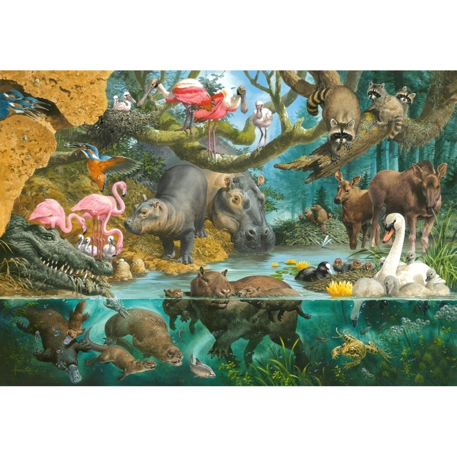 Waterside Nursery Poster Print by John Francis Image 1