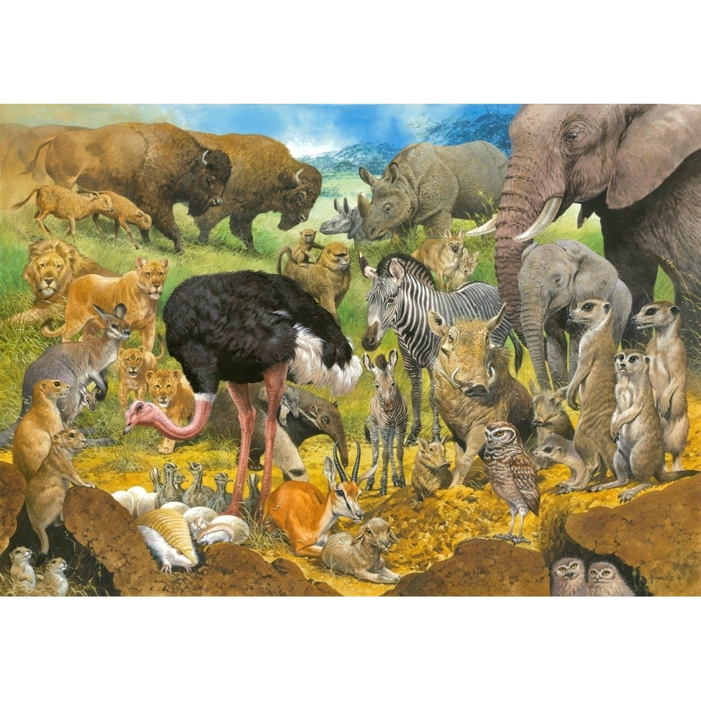 Pampas Parents Poster Print by John Francis Image 2