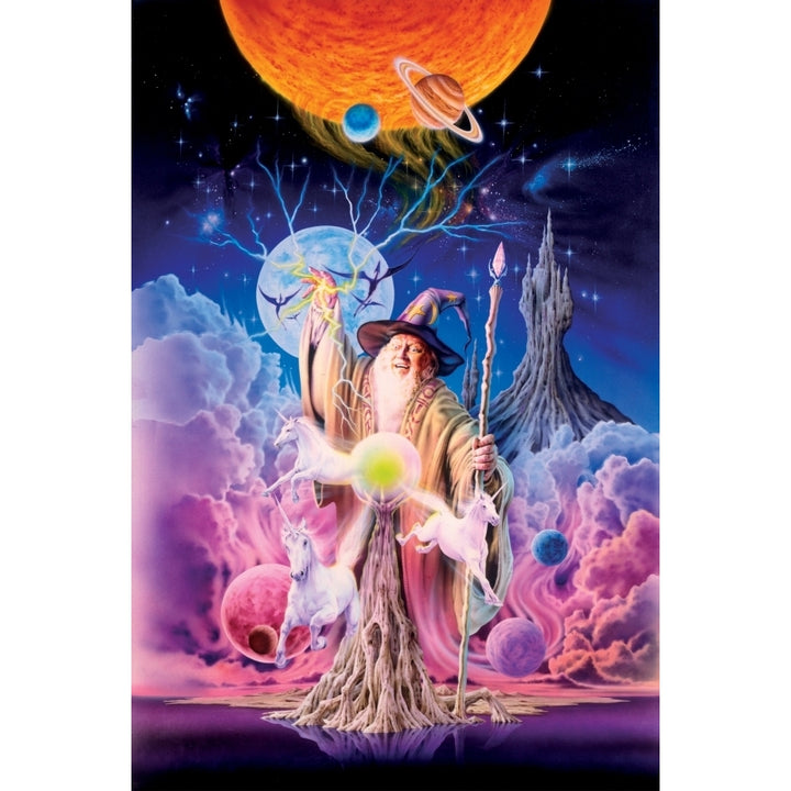 Wizard of Creation Poster Print by Robin Koni Image 2