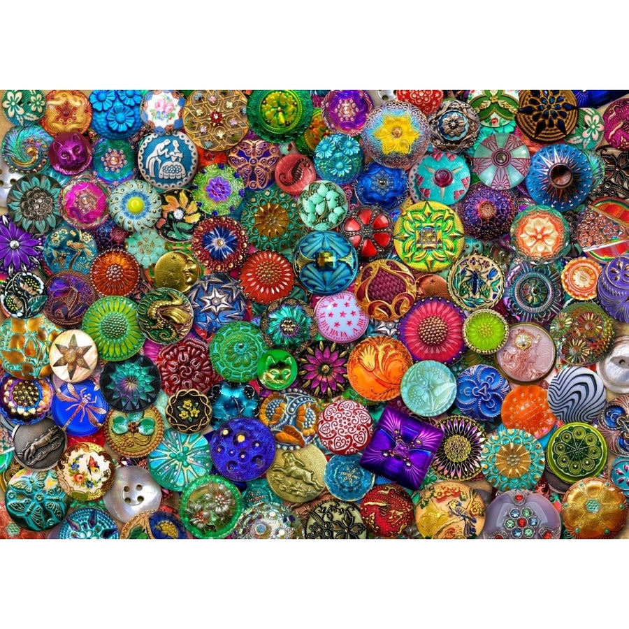 Glass Buttons Poster Print by Aimee Stewart Image 1