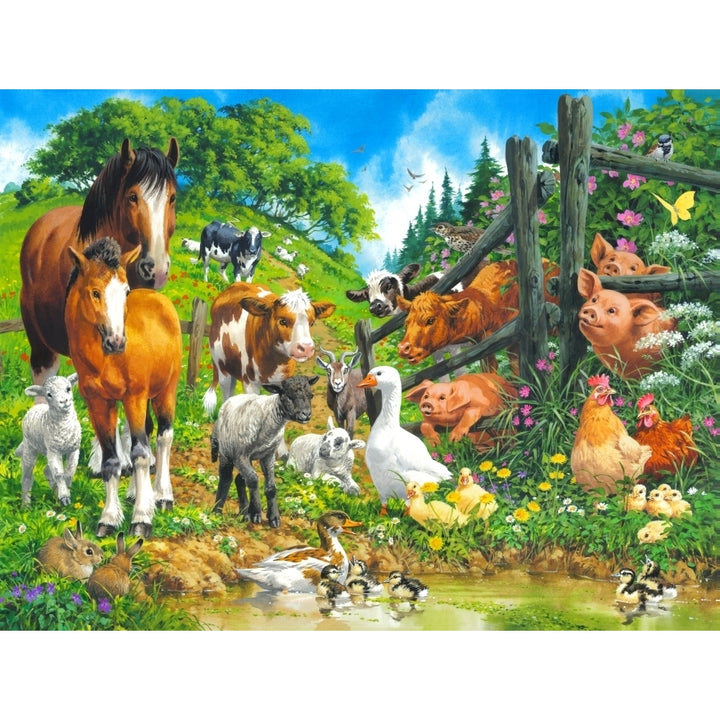 Farm Scene Poster Print by John Francis Image 1