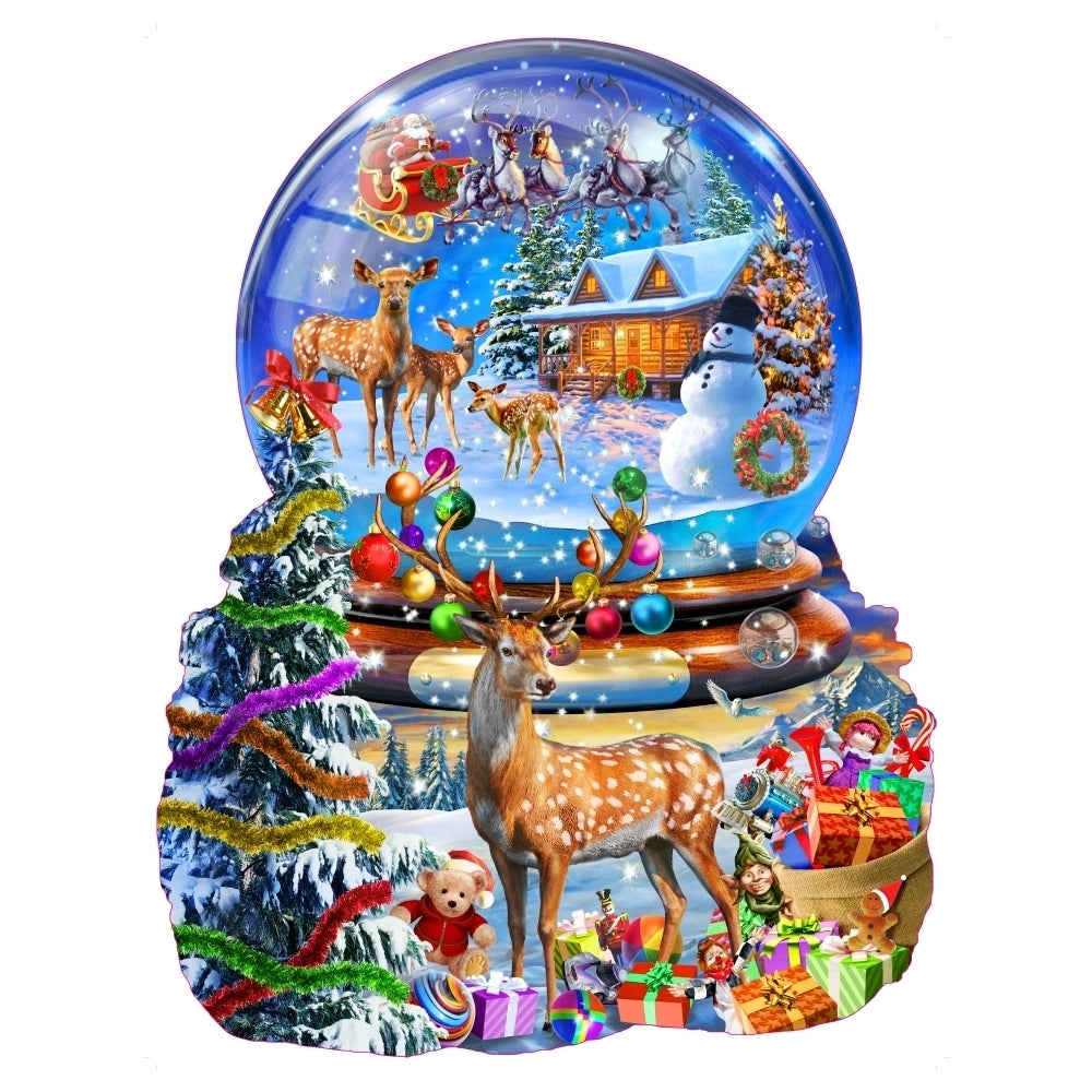 Christmas Snow Globe Poster Print by Adrian Chesterman Image 2