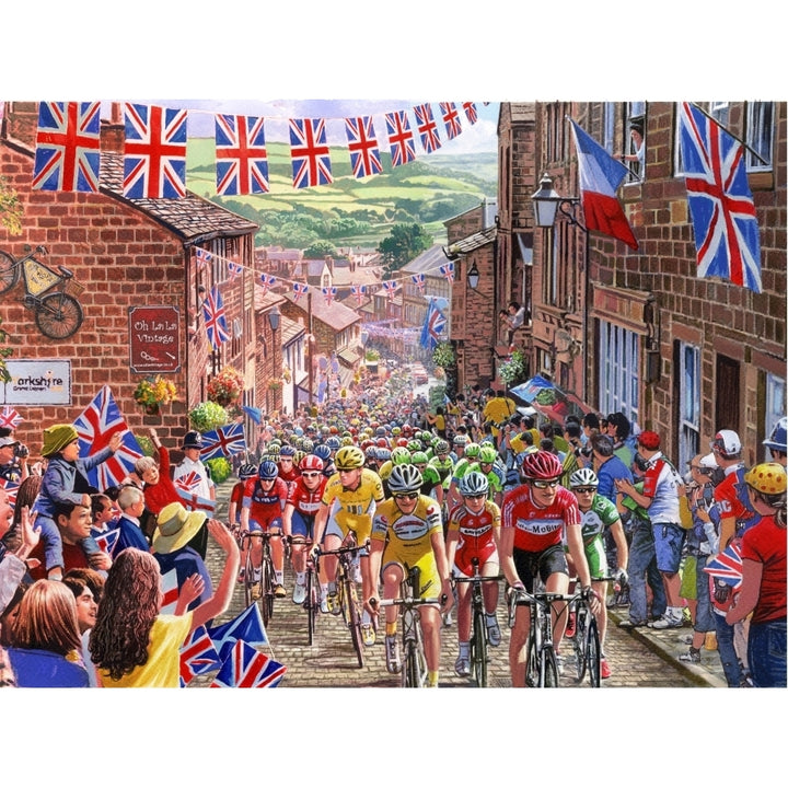 Tour de France Hawarth Poster Print by Steve Crisp Image 1