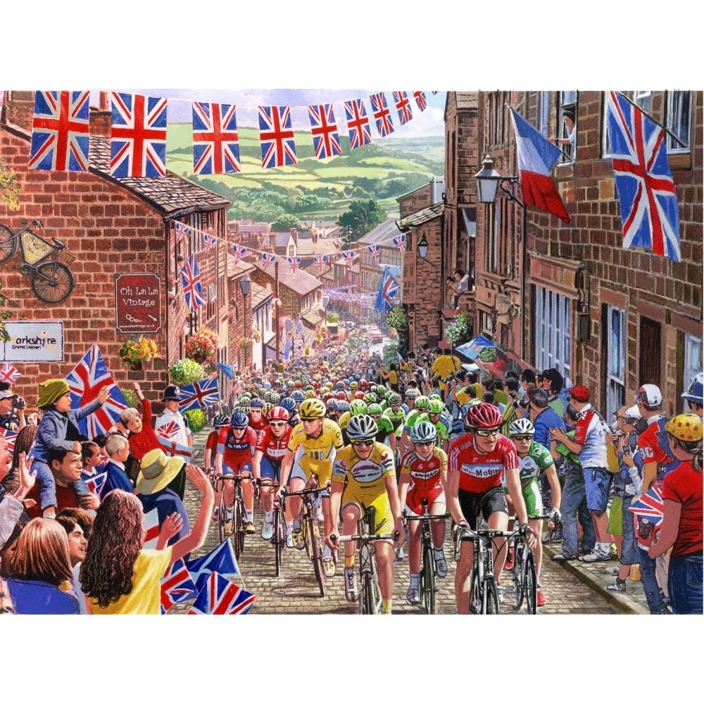 Tour de France Hawarth Poster Print by Steve Crisp Image 2